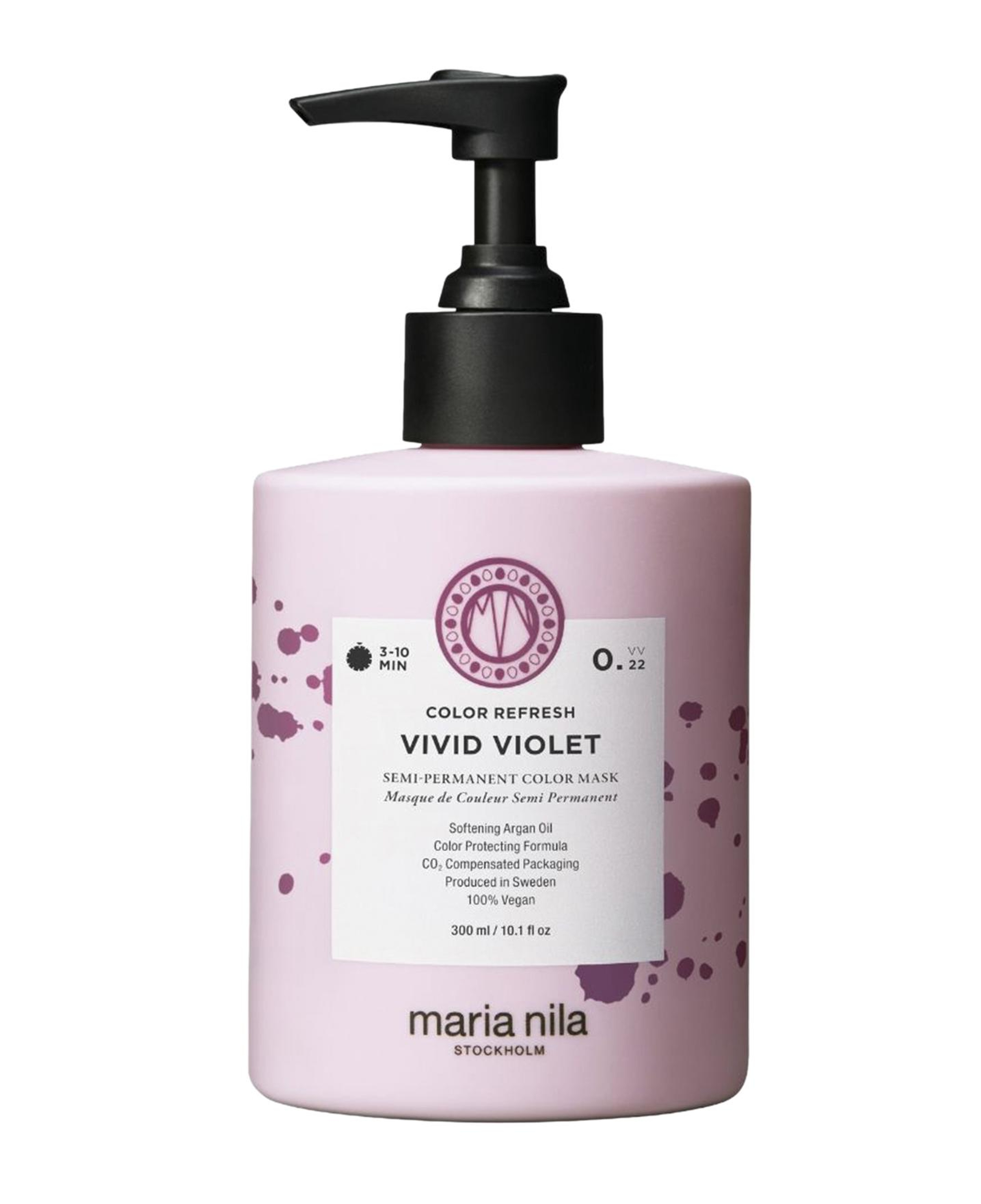 Maria Nila Colour Refresh Vivid Violet 0.22 Besleyici Renk Saç Maskesi 300 ml