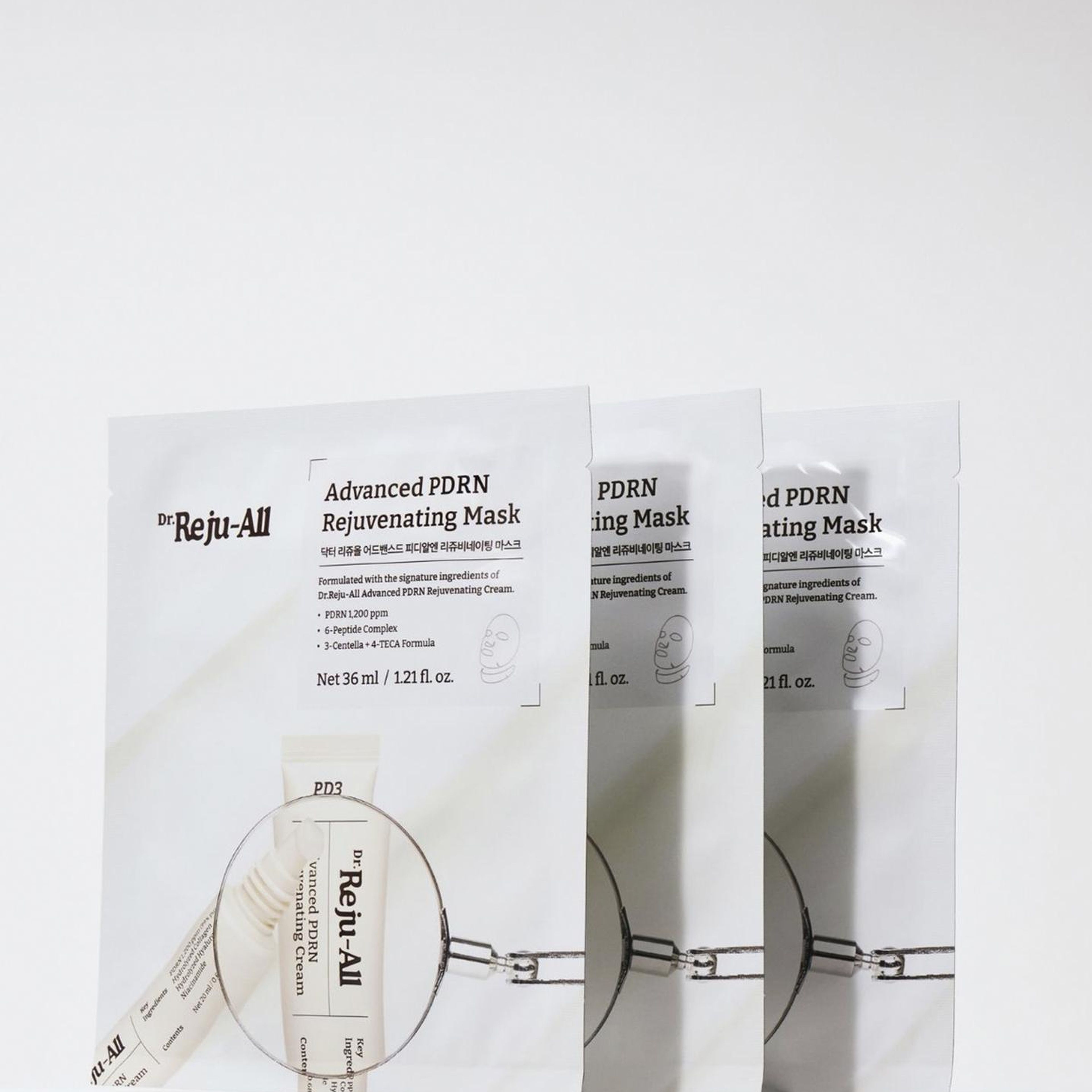 Dr. Rejuall Advanced PDRN Rejuvenating Nemlendirici Yüz Maskesi 4 x 36 ml