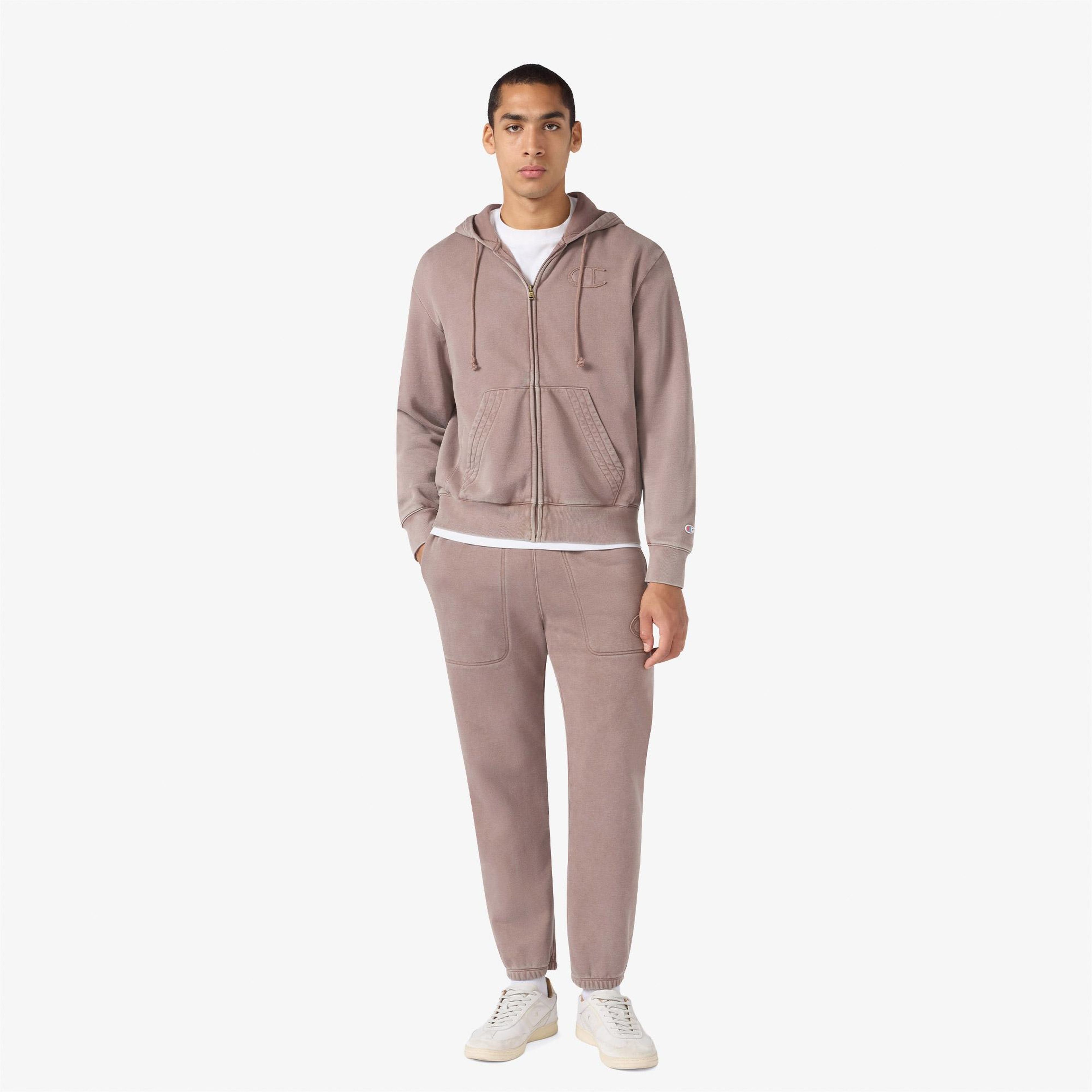 Champion Elastic Cuff Erkek Mor Eşofman Altı