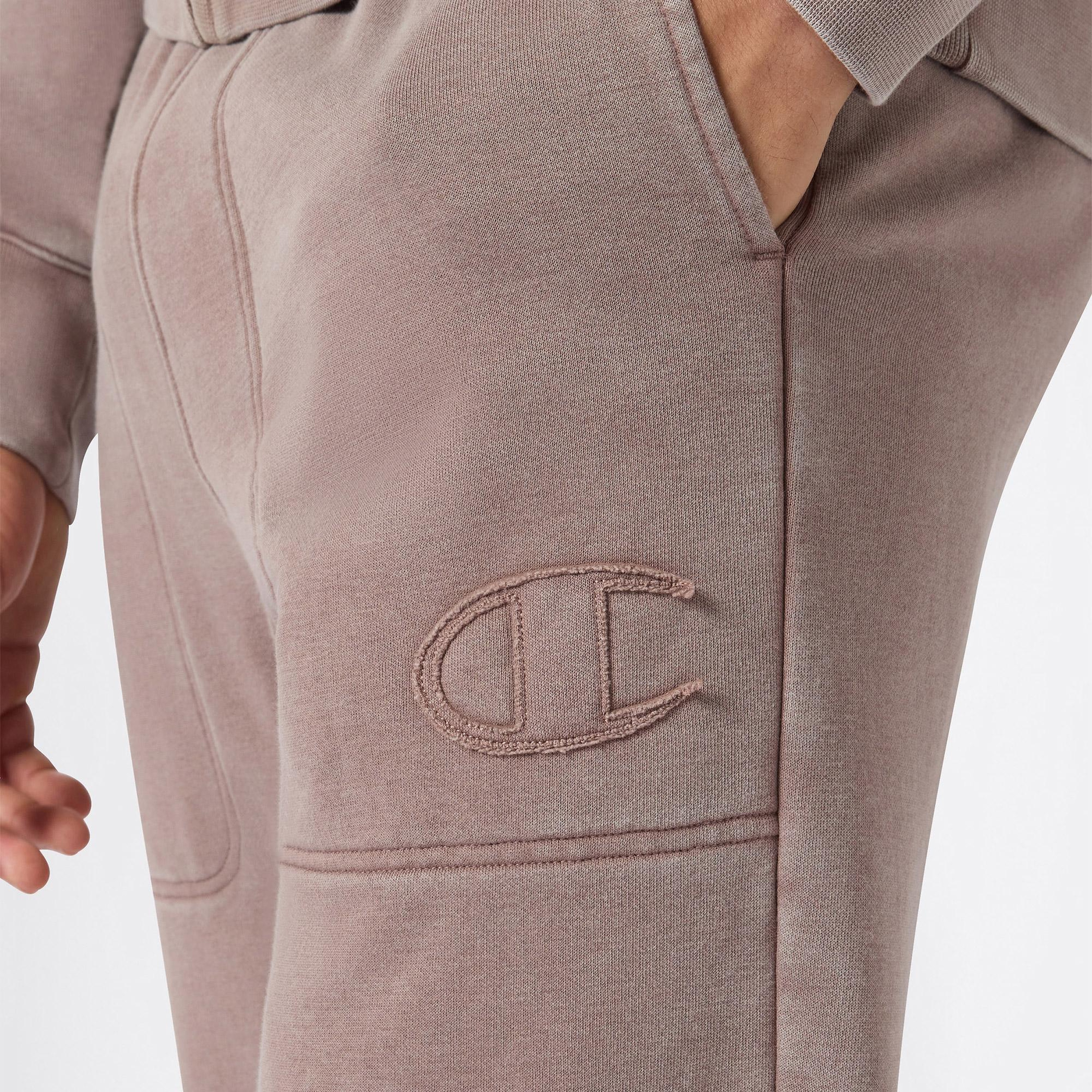 Champion Elastic Cuff Erkek Mor Eşofman Altı