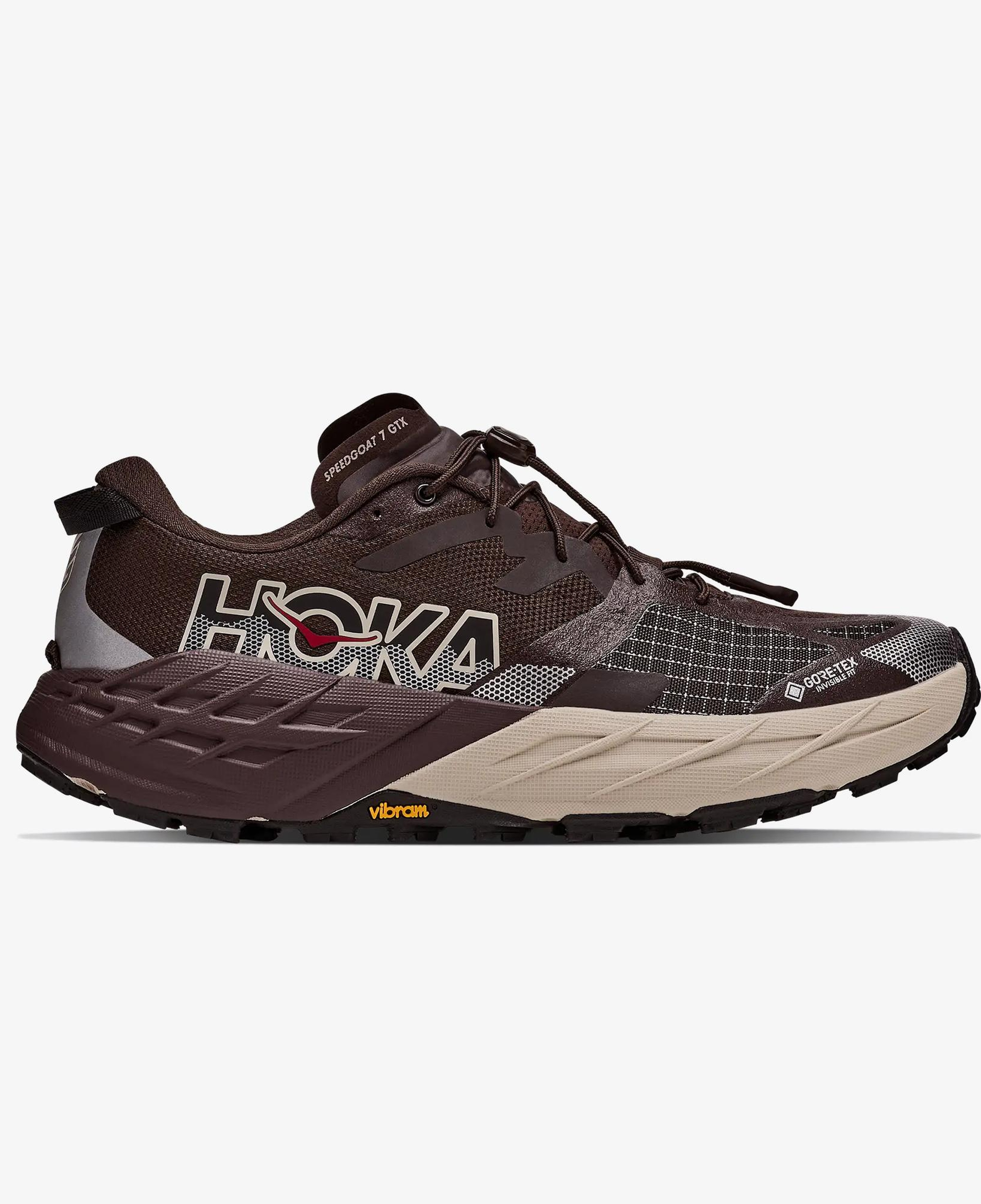 Hoka Speedgoat 7 Gore-Tex Erkek Kahverengi Koşu Ayakkabısı