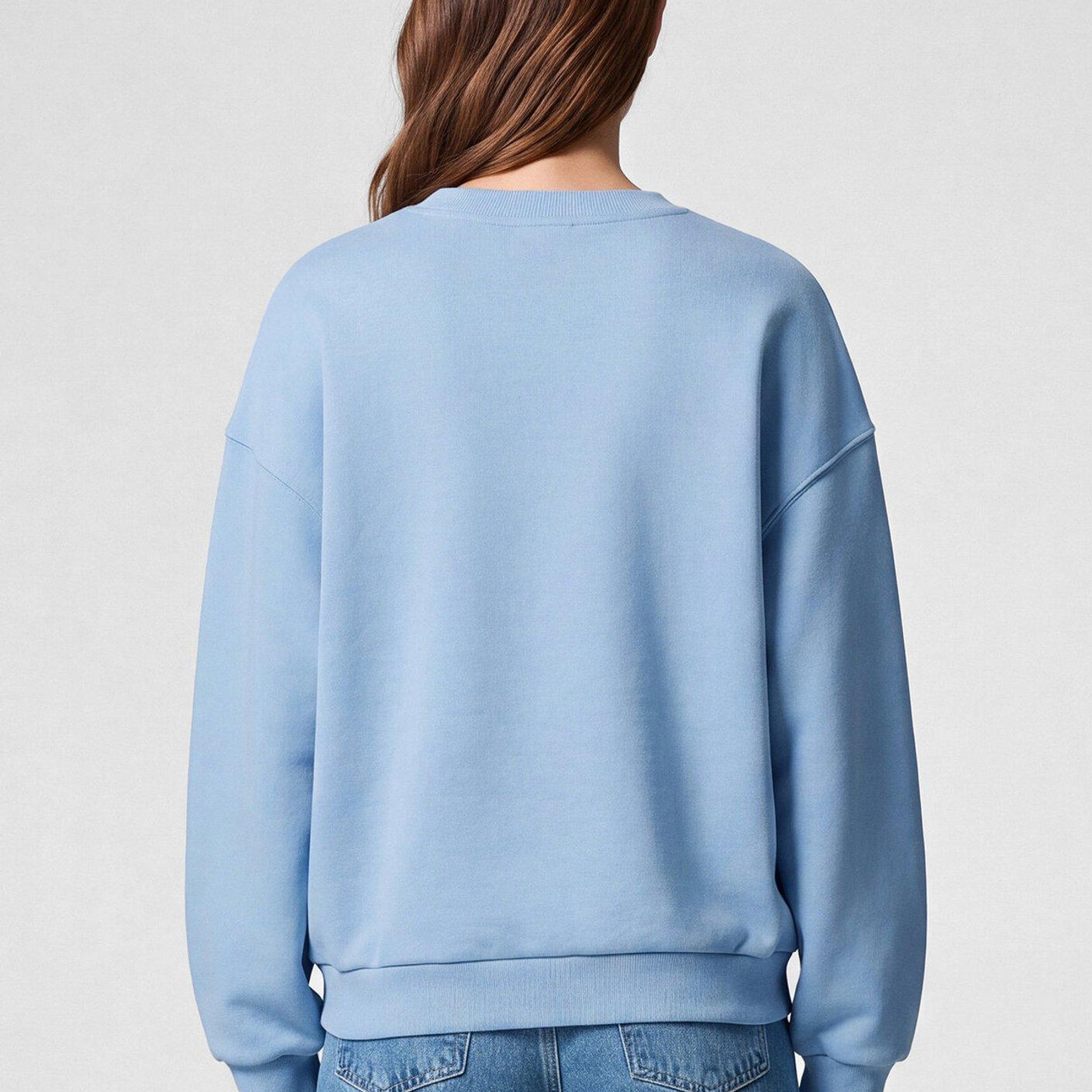Mavi Mavi Logo Baskılı Mavi Sweatshirt 1S10419-70831